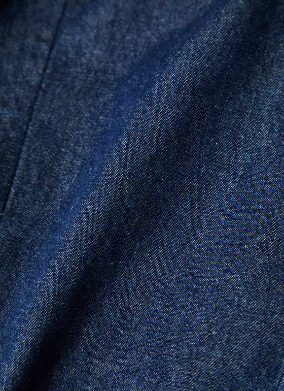 Jacke Web Navy Frontansicht