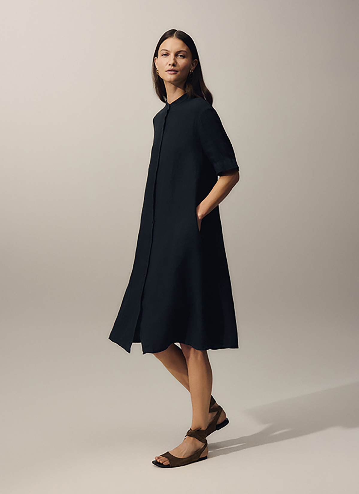Kleid, Black Frontansicht