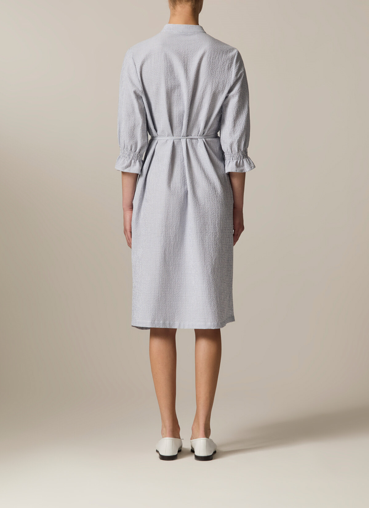 Kleid, Mystic Blue Rückansicht