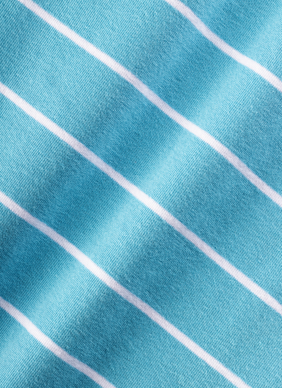 T-Shirt Rundhals 1/2 Arm Delphinium Blue Frontansicht