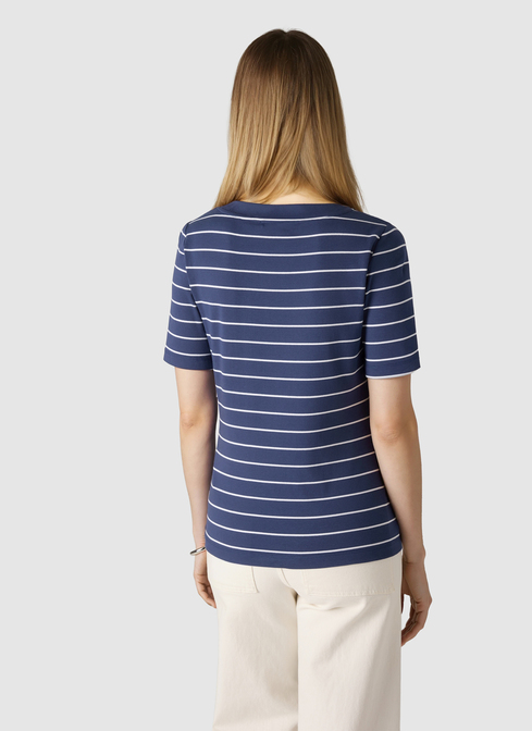 T-Shirt Rundhals 1/2 Arm width=