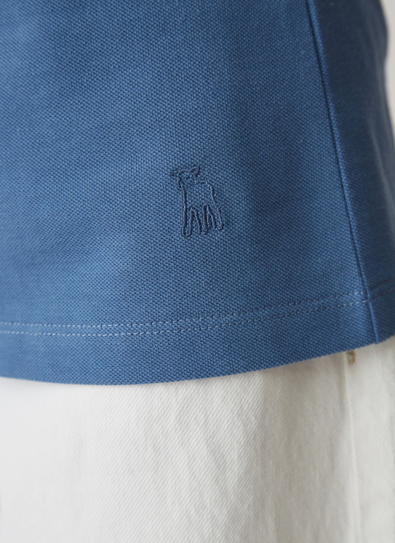 Shirt Polohemd, Knopf 1/2 Arm Blue Grape Frontansicht