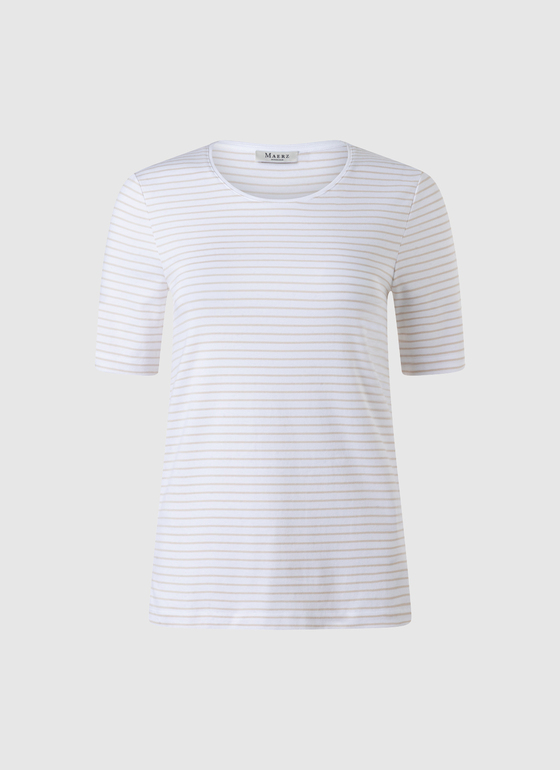 T-Shirt Rundhals 1/2 Arm Beach Frontansicht