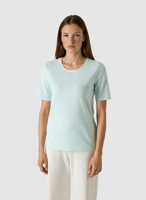 T-Shirt Rundhals 1/2 Arm width=