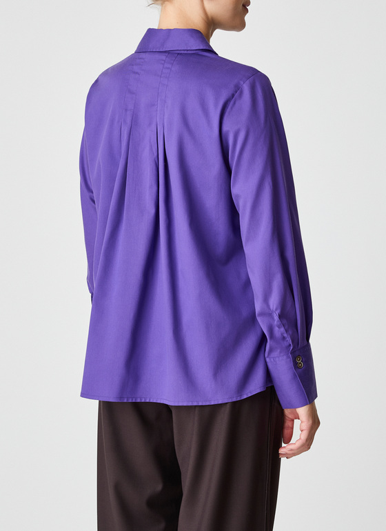 Bluse 1/1 Arm Mythical Violet Frontansicht