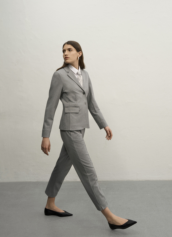 Sweat Blazer Granite Grey Frontansicht