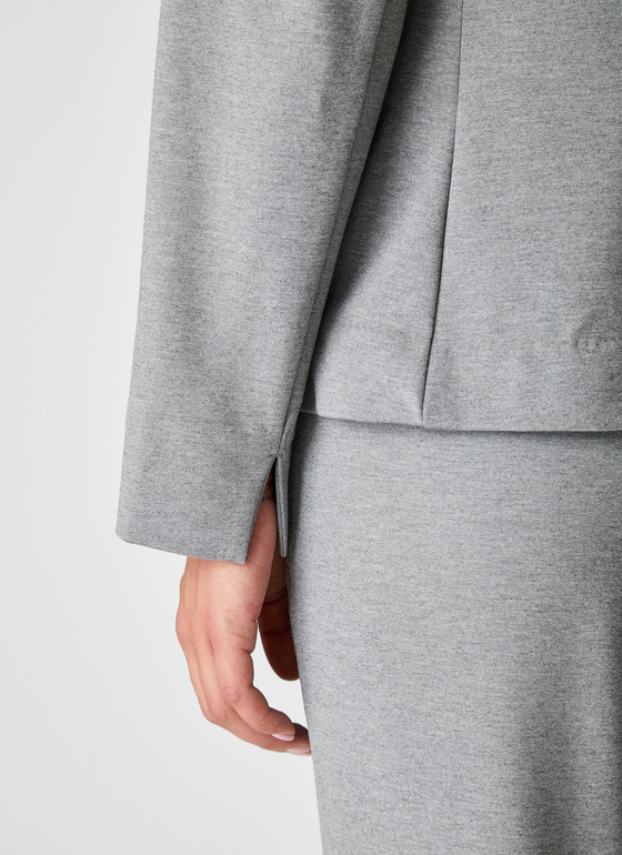 Sweat Blazer Granite Grey Frontansicht