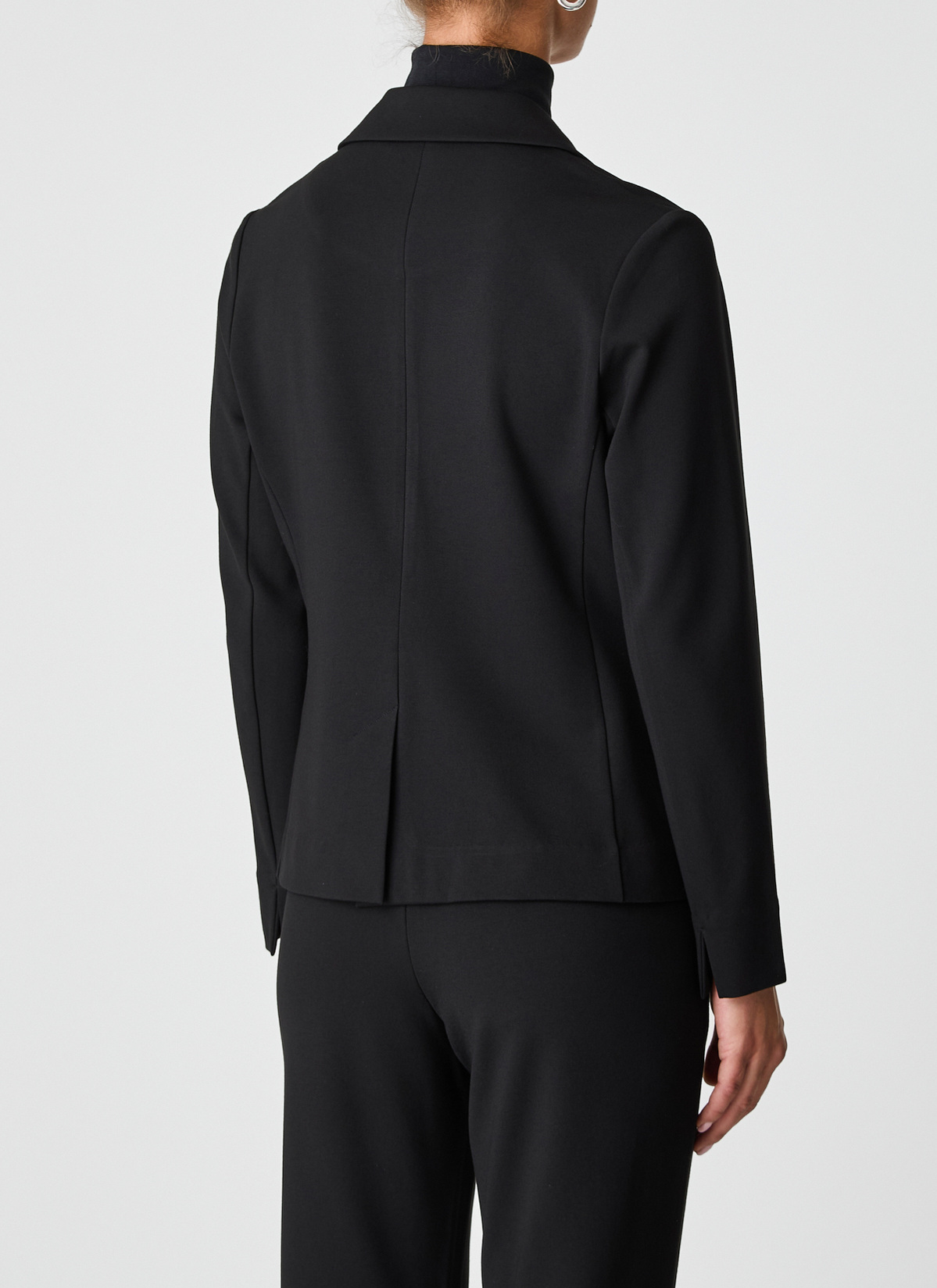 Sweat Blazer, Black Rückansicht