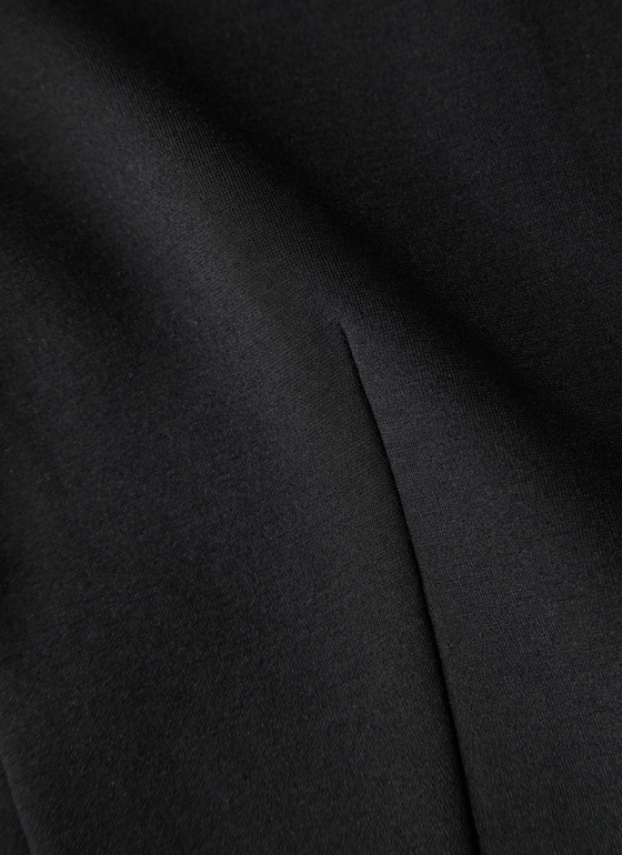 Sweat Blazer Black Frontansicht