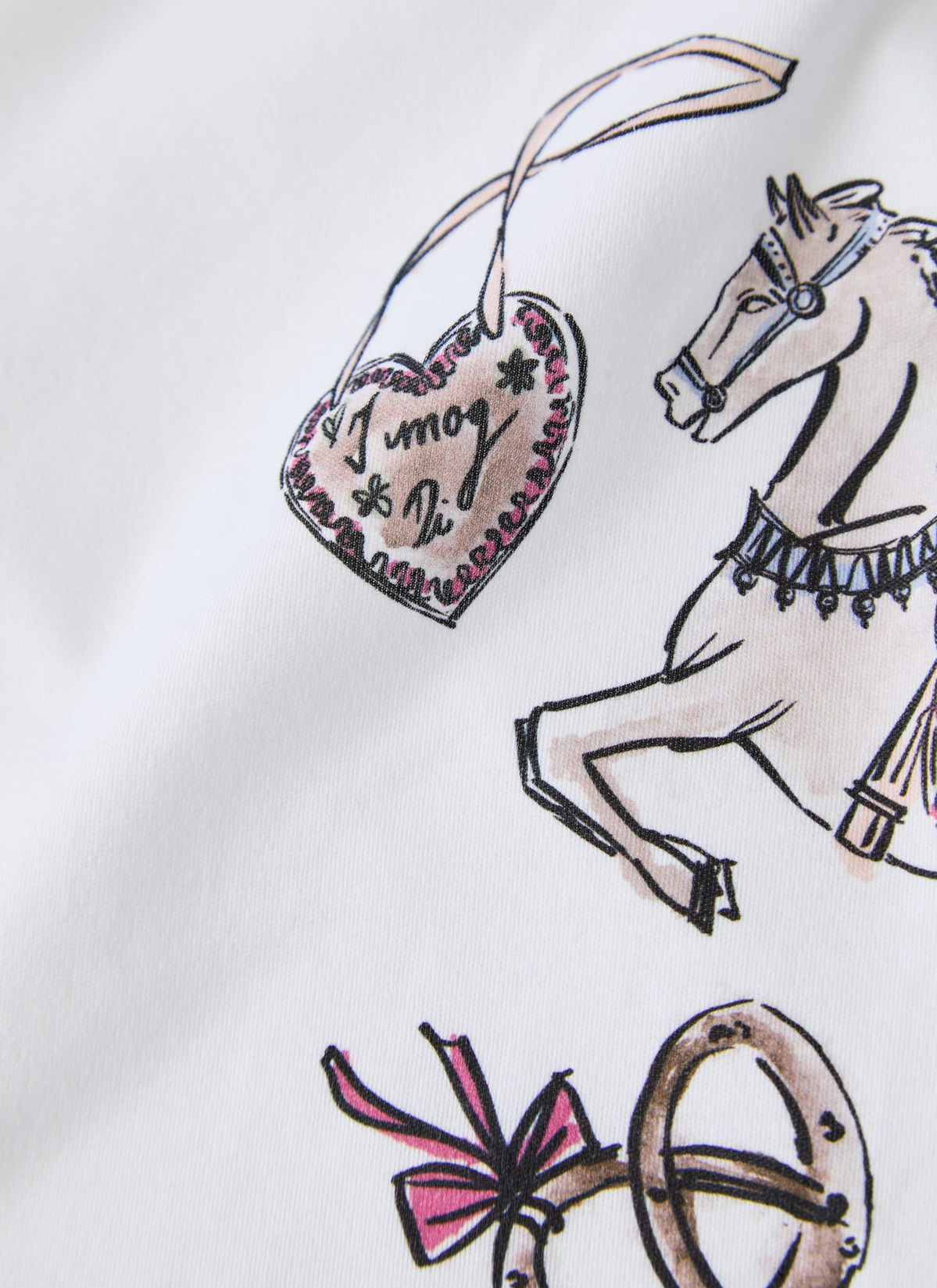 T-Shirt 1/2 Arm, Pastel Peach 