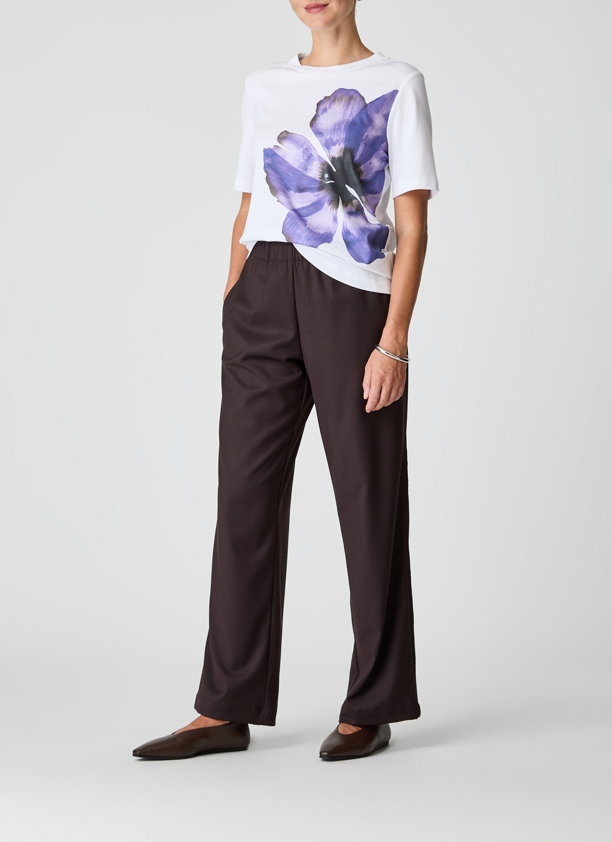 T-Shirt 1/2 Arm, Mythical Violet Detailansicht 2