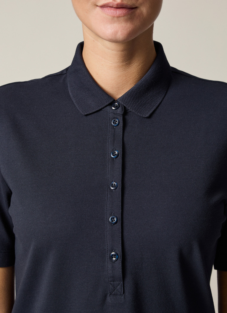 Bluse 1/1 Arm, Navy Detailansicht 1