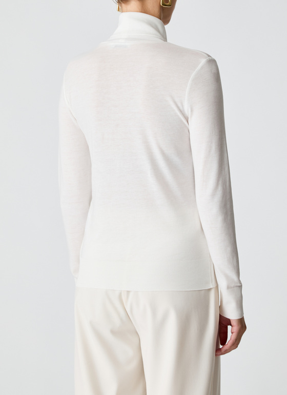 Longsleeve 1/1 Arm New White Frontansicht