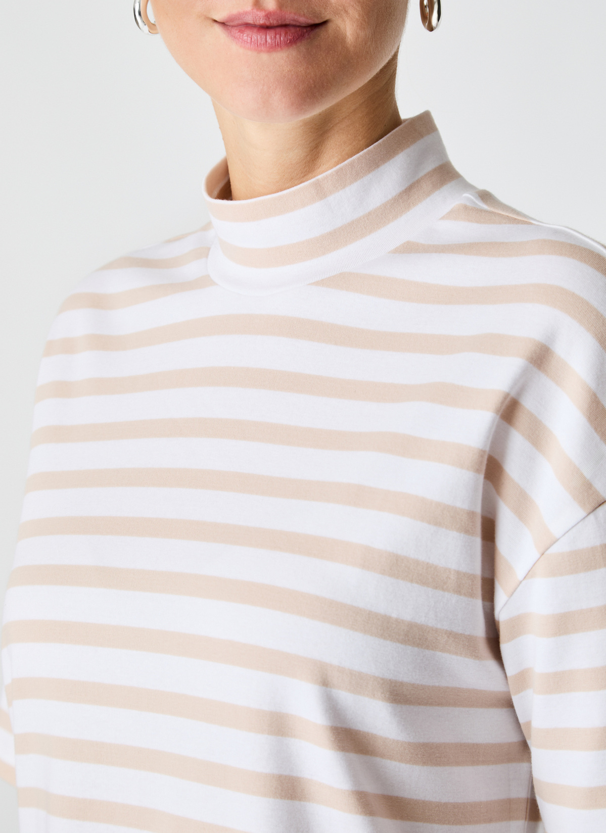 T-Shirt 1/2 Arm, Sand Detailansicht 2