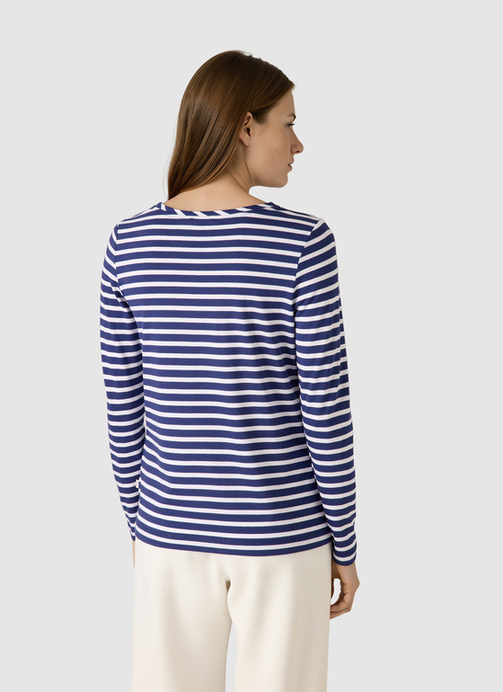 Longsleeve 1/1 Arm Midnight Sail Frontansicht