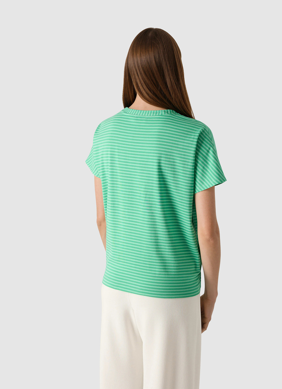 T-Shirt 1/2 Arm Jade Green Frontansicht