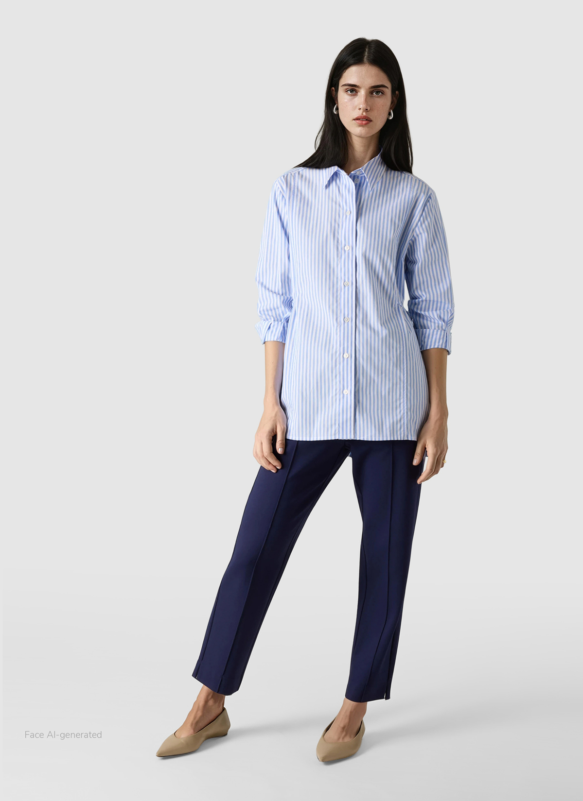 Bluse 1/1 Arm, Endless Sky Detailansicht 2