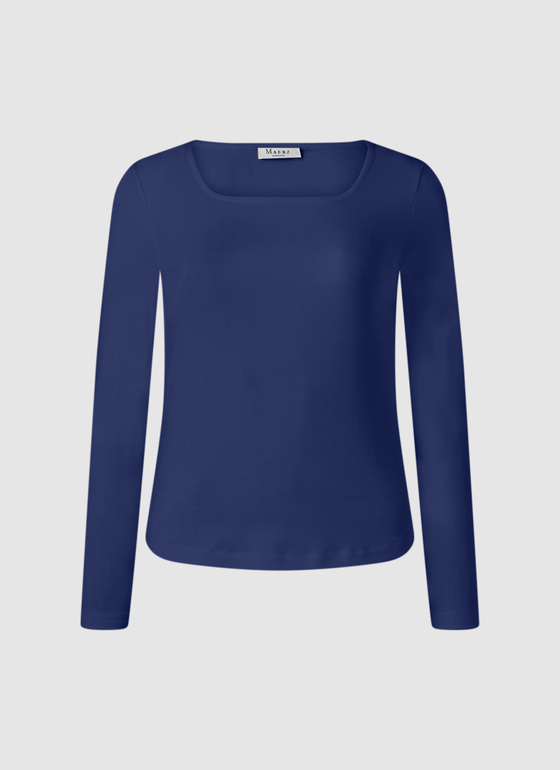 Longsleeve 1/1 Arm Midnight Sail Frontansicht