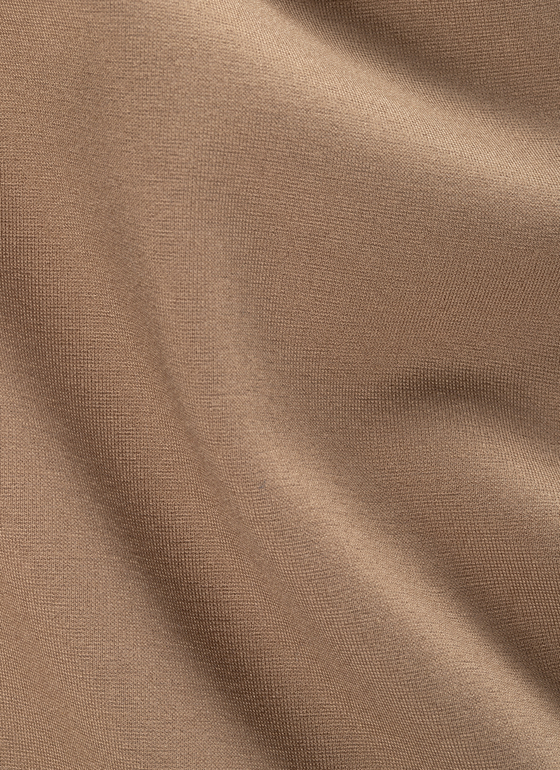 Kleid Nougat Frontansicht