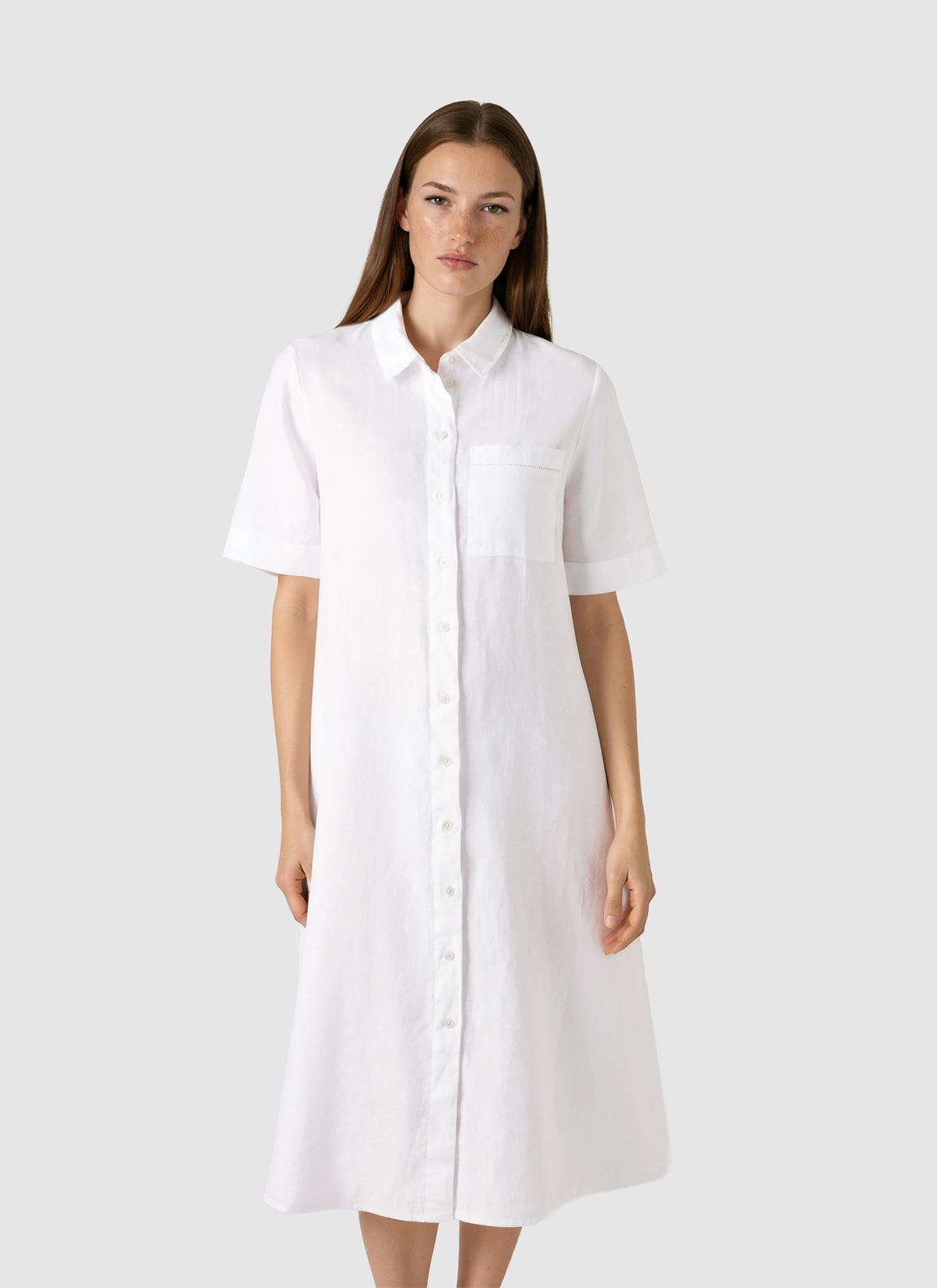 Hose (alle Formen), Pure White Frontansicht