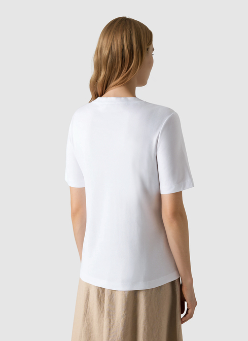 T-Shirt V-Neck 1/2 Arm width=