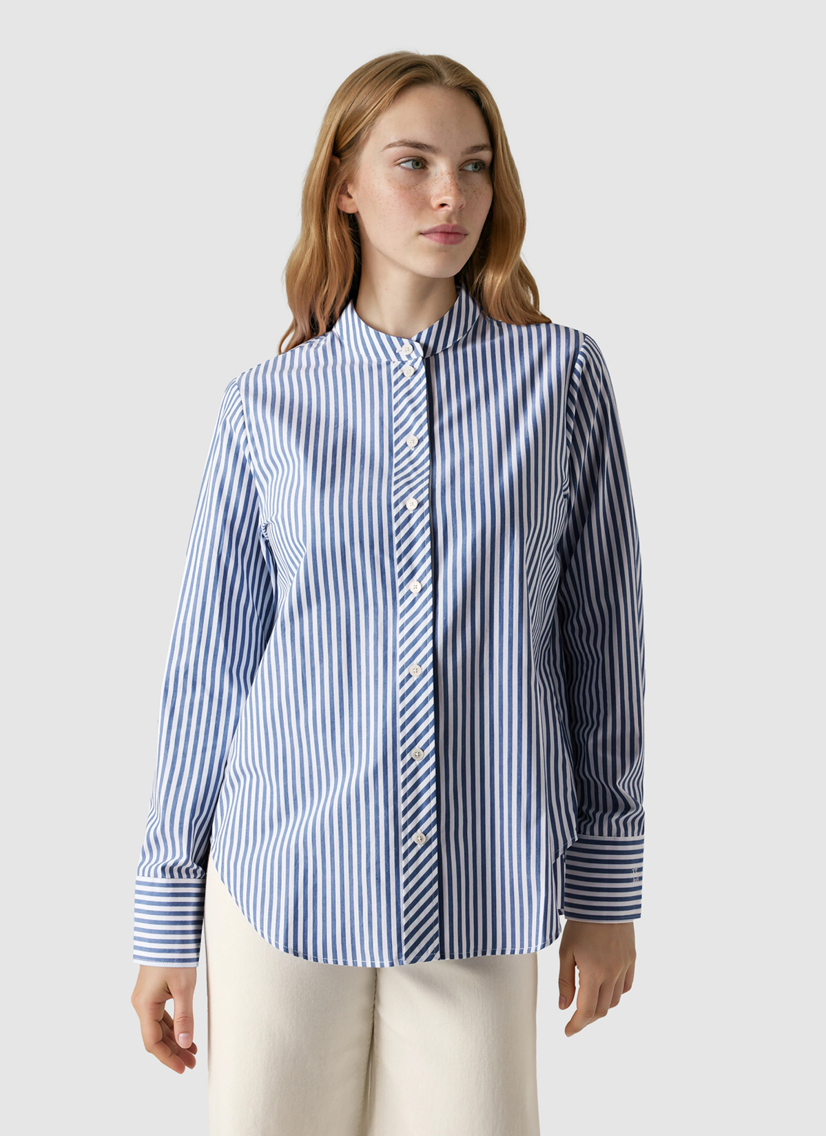 Bluse 1/1 Arm, Midnight Sail Frontansicht