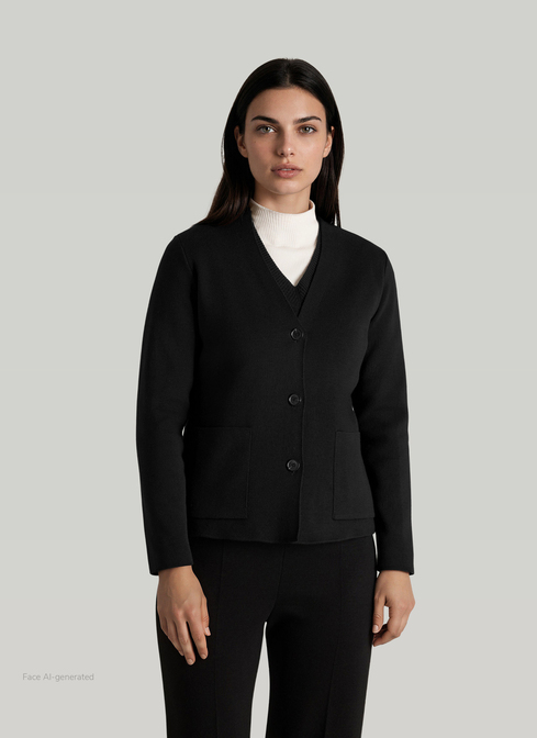 Strick Cardigan 1/1 Arm width=