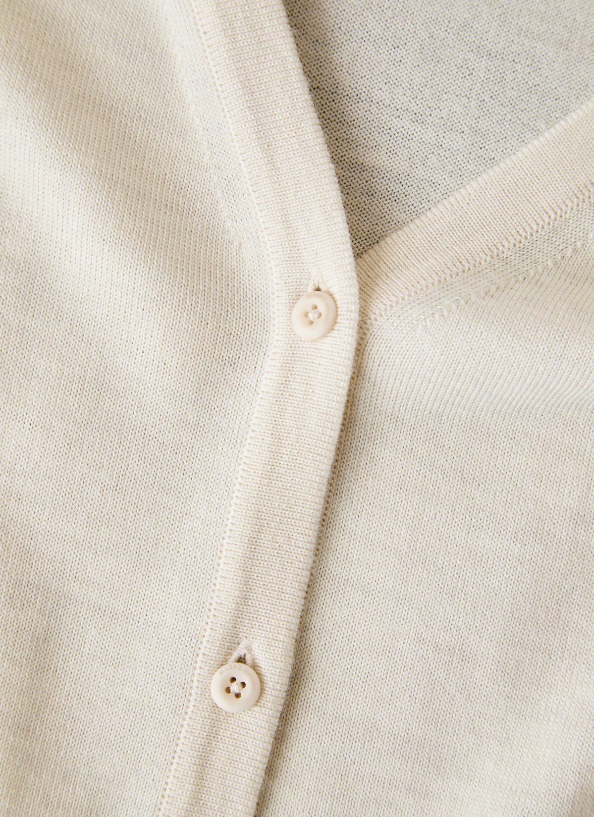 Cardigan  1/1 Arm, Off White 