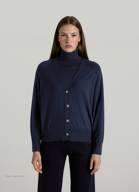Strick Cardigan 1/1 Arm width=