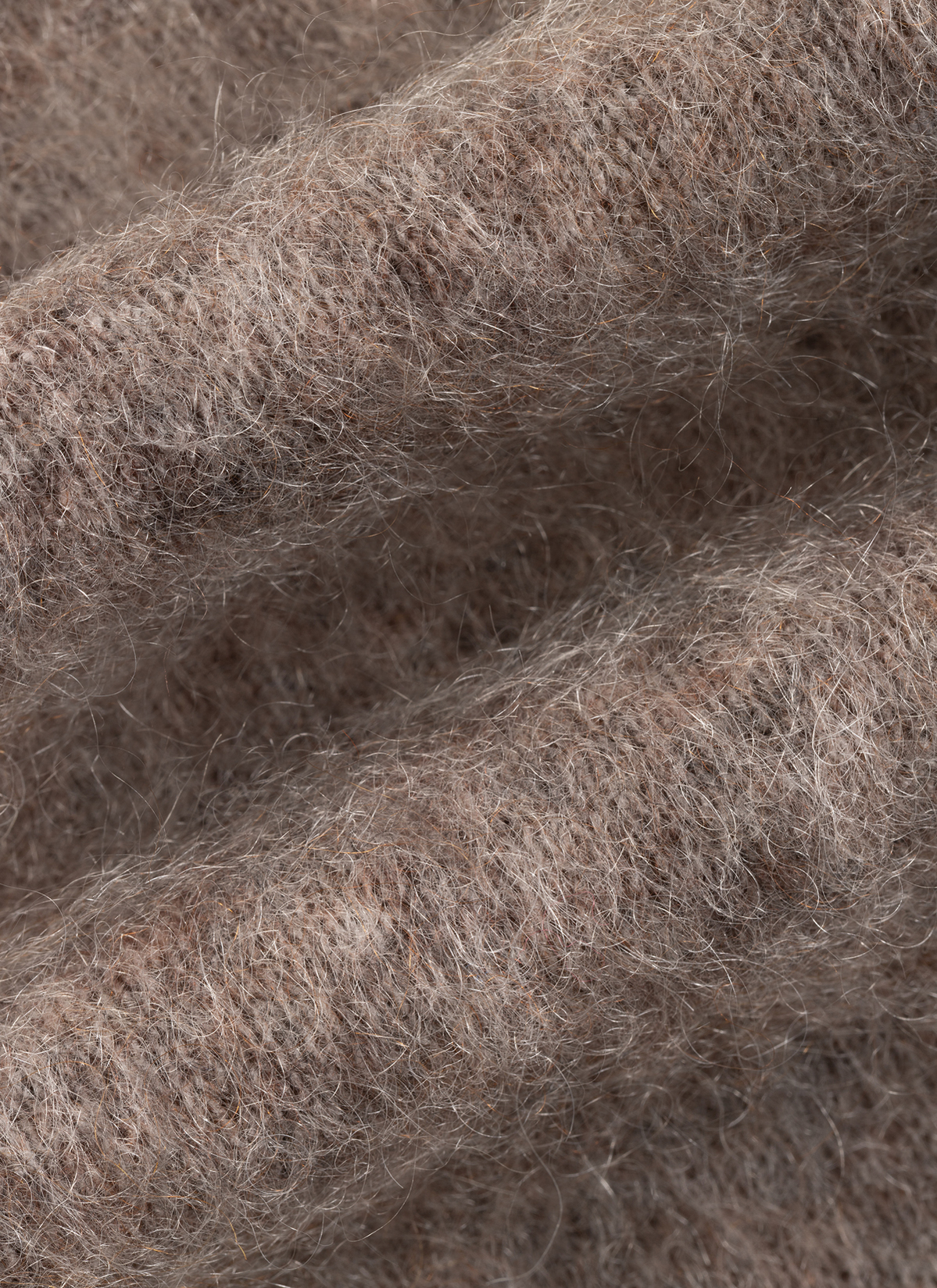 Strickjacke 1/1 Arm, Taupe Grey