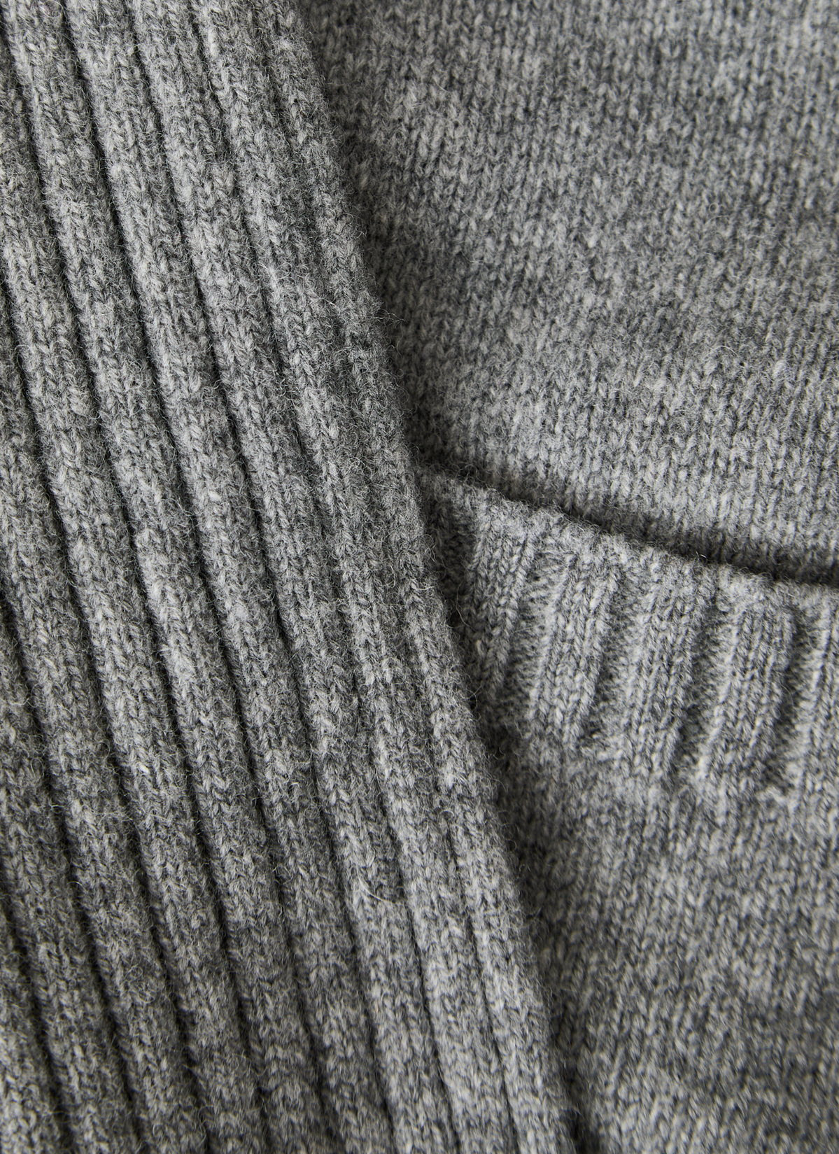 Strickjacke Schalkragen 1/1 Arm, Granite Grey 