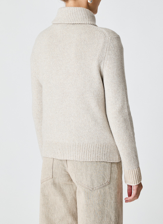 Strickjacke Zip 1/1 Arm Gravel Path Frontansicht