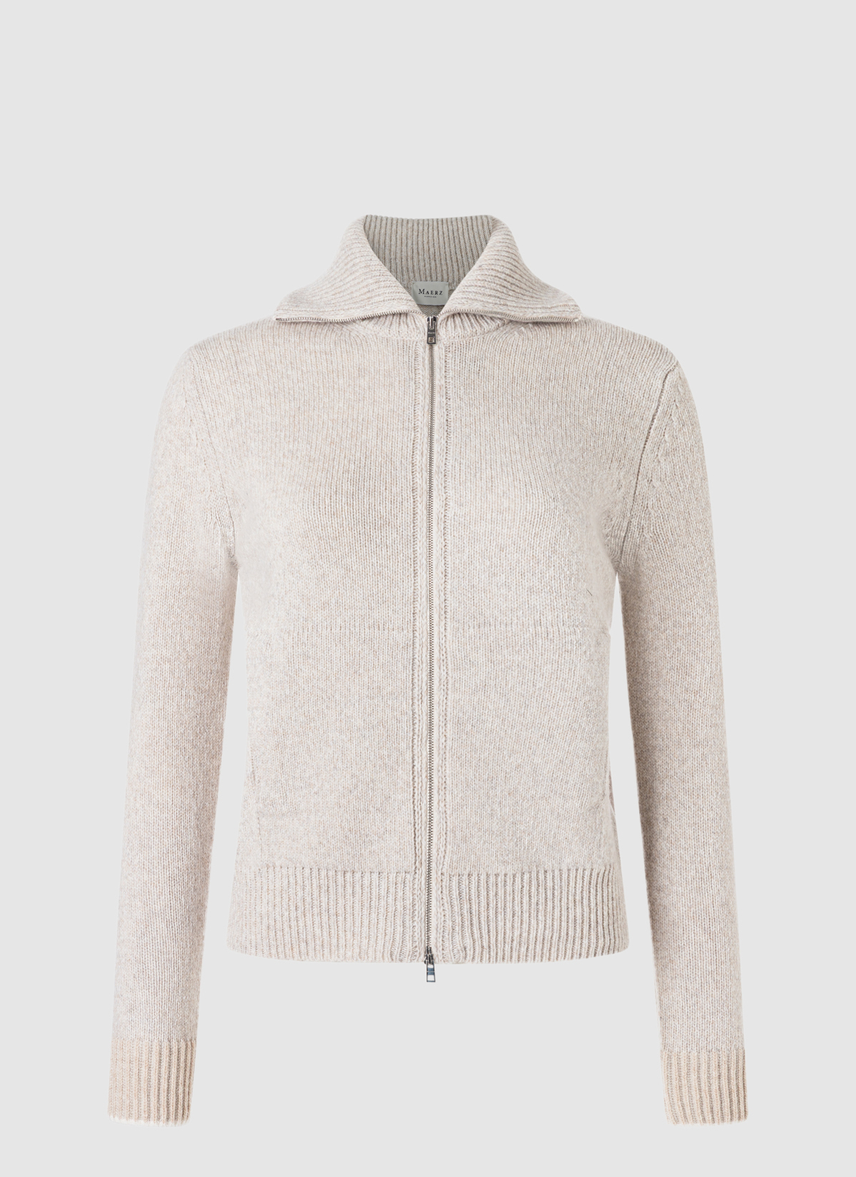 Strickjacke Zip 1/1 Arm, Gravel Path 