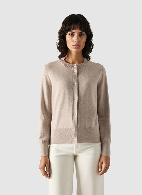 Strickjacke Schalkragen 1/1 Arm width=