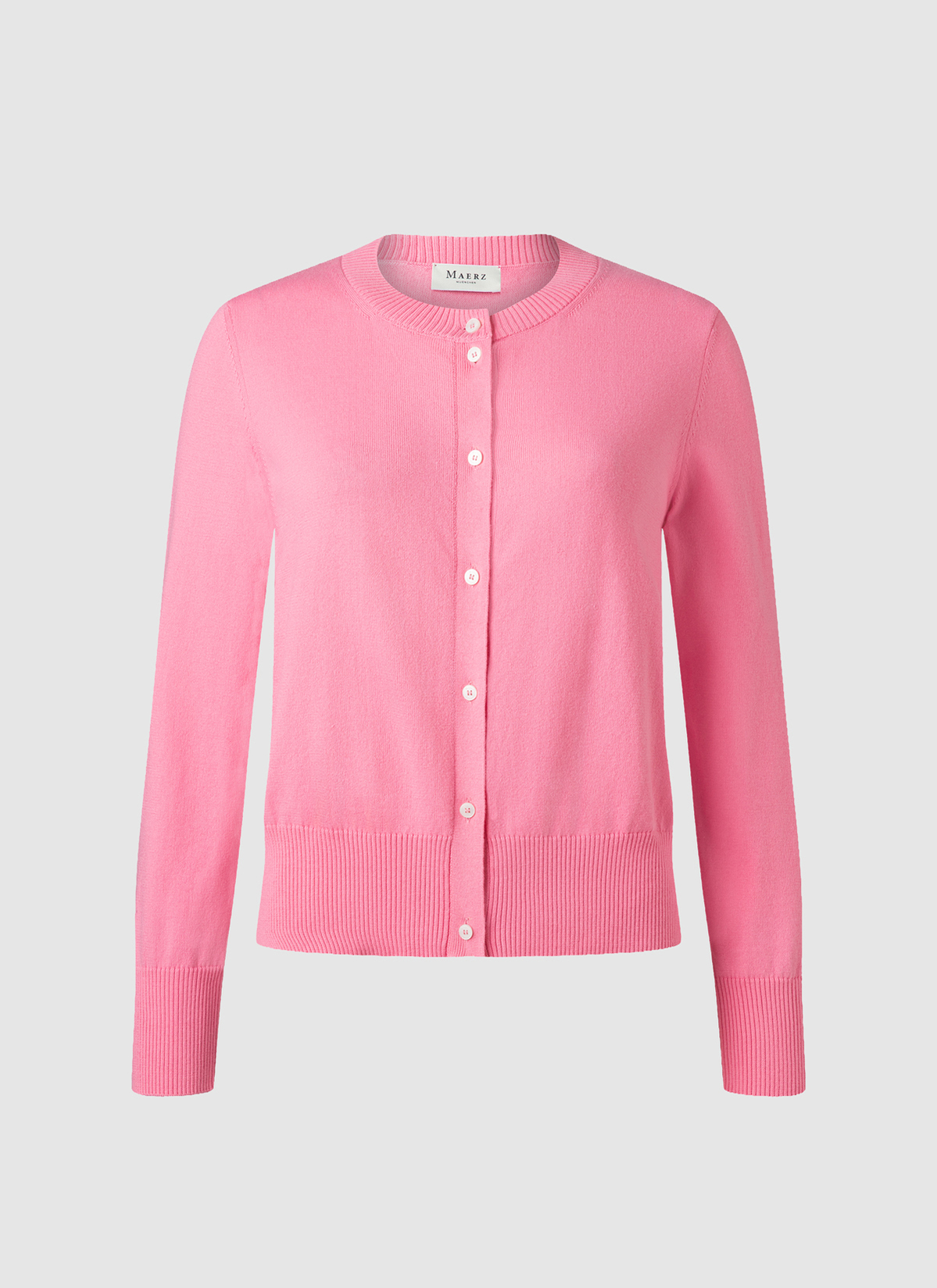 Strickjacke Schalkragen 1/1 Arm, Chateau Rose 