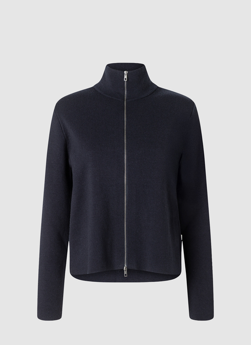 Strickjacke Zip 1/1 Arm width=