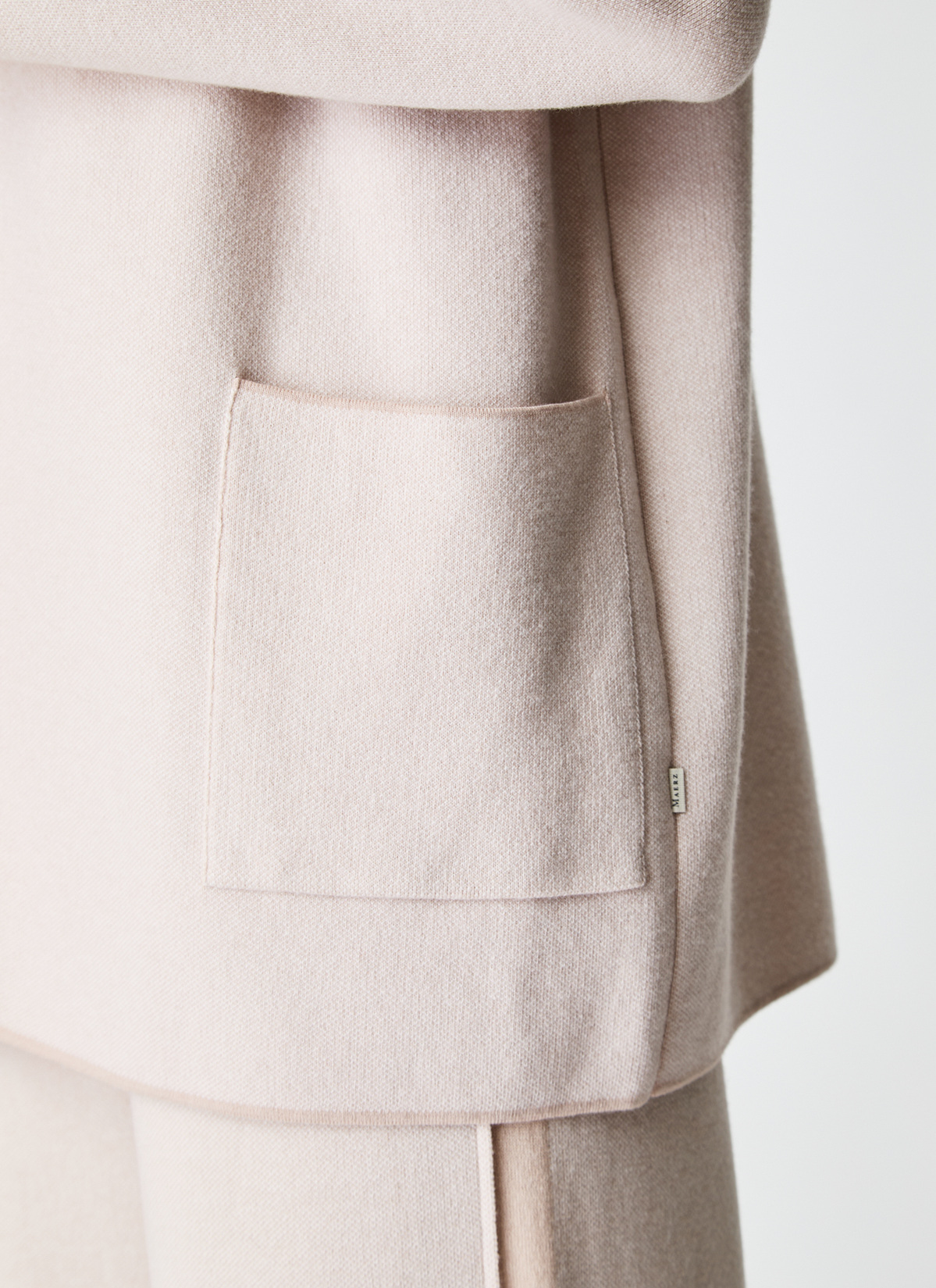 Strickjacke 1/1 Arm, Sand Detailansicht 2