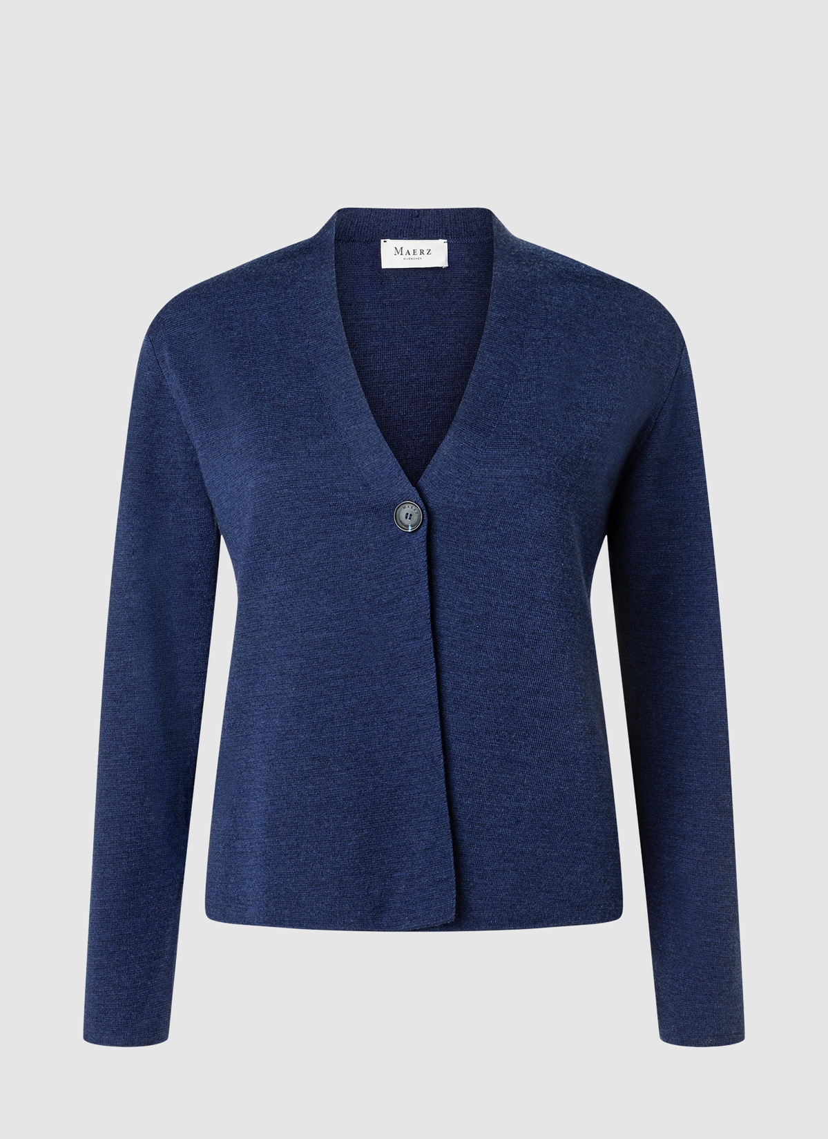 Strick Cardigan 1/1 Arm, Midnight Sail 