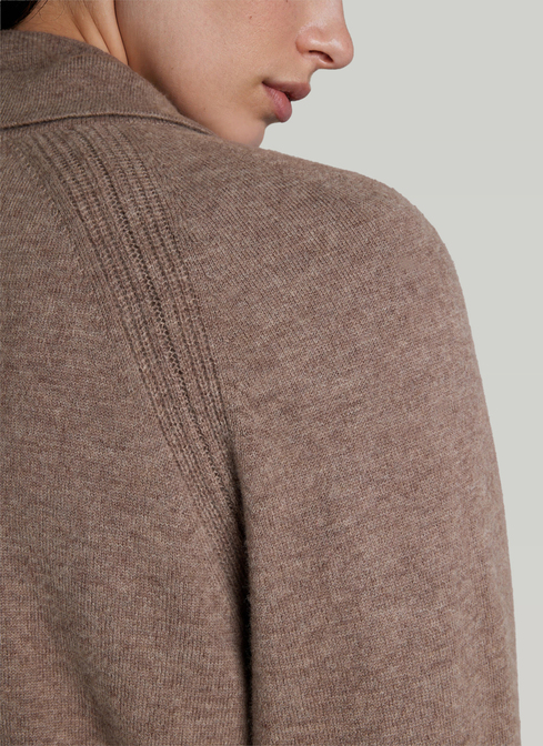 Strickjacke lang width=