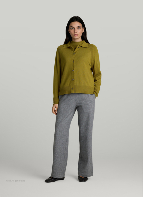 Strickjacke lang width=