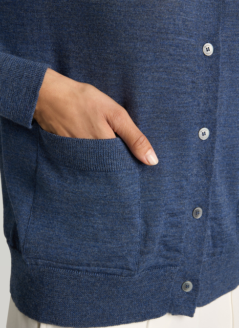 Strick Cardigan 1/1 Arm width=