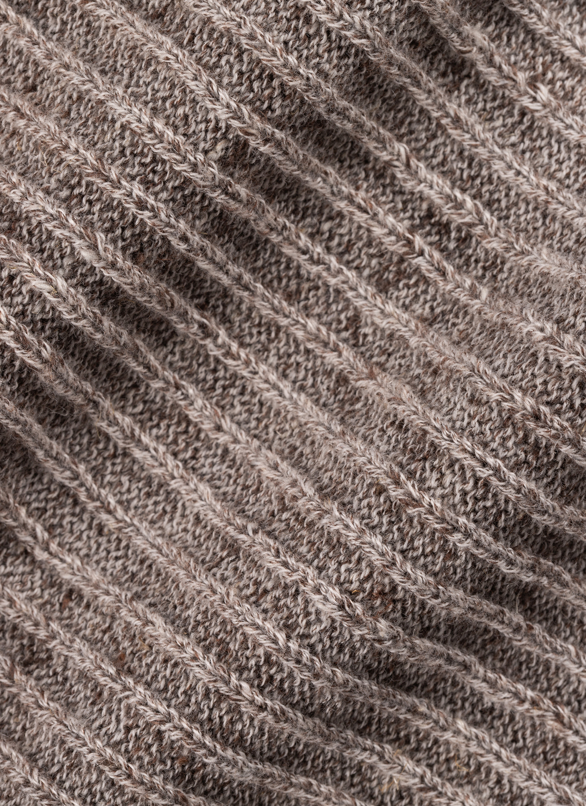 Strickjacke 1/1 Arm, Pale Brown