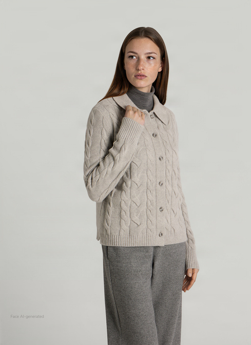 Strickjacke 1/1 Arm width=