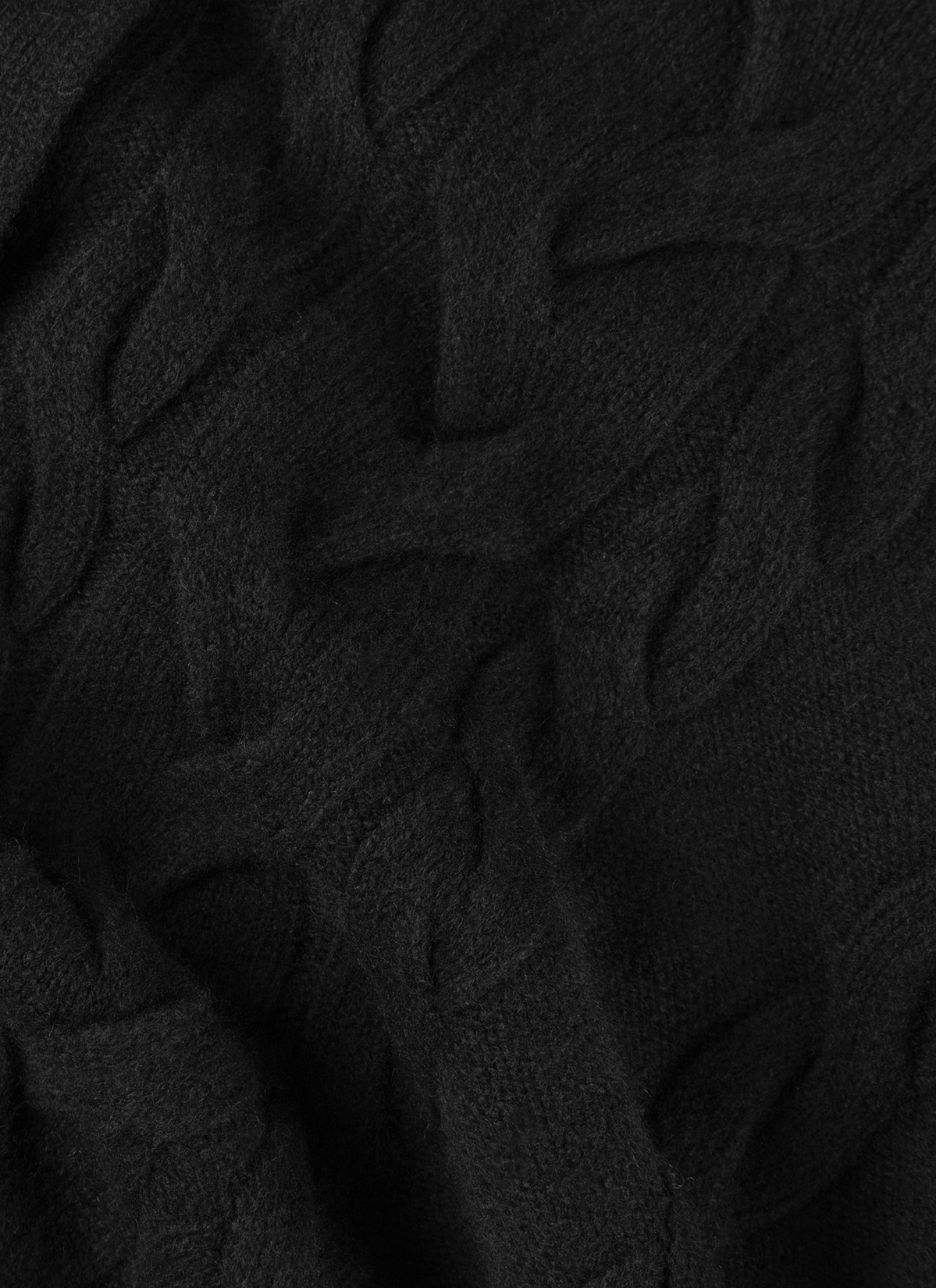 Strickjacke 1/1 Arm, Black