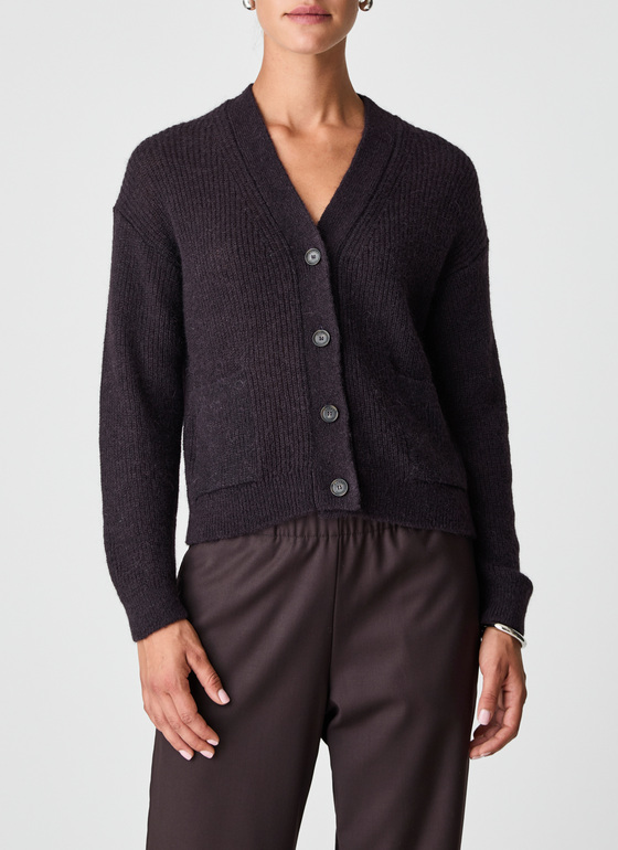 Jacke Dark Espresso Frontansicht