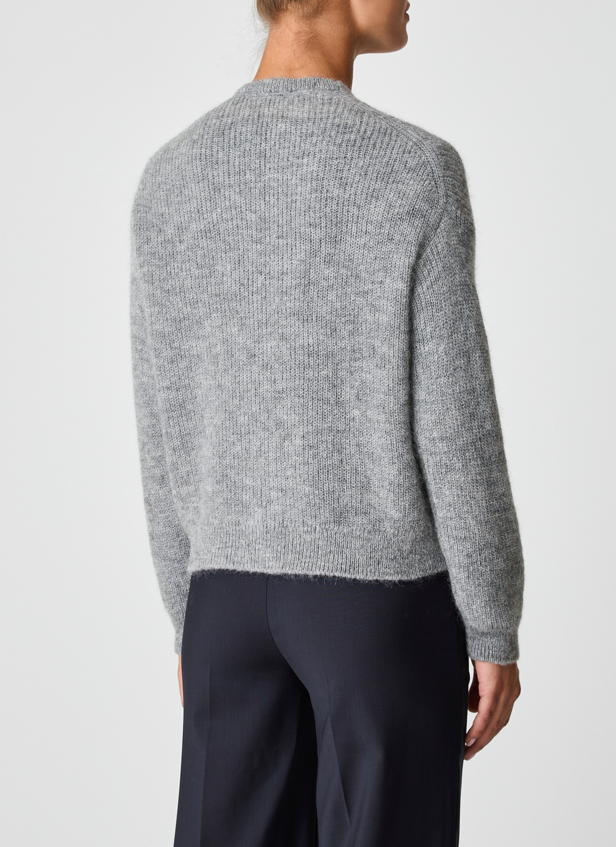 Jacke, Granite Grey Rückansicht