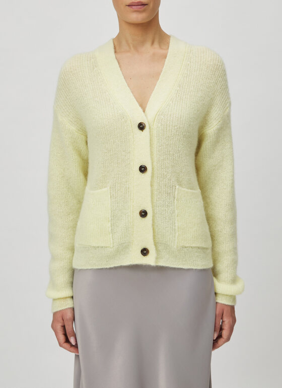 Jacke Light Yellow Frontansicht