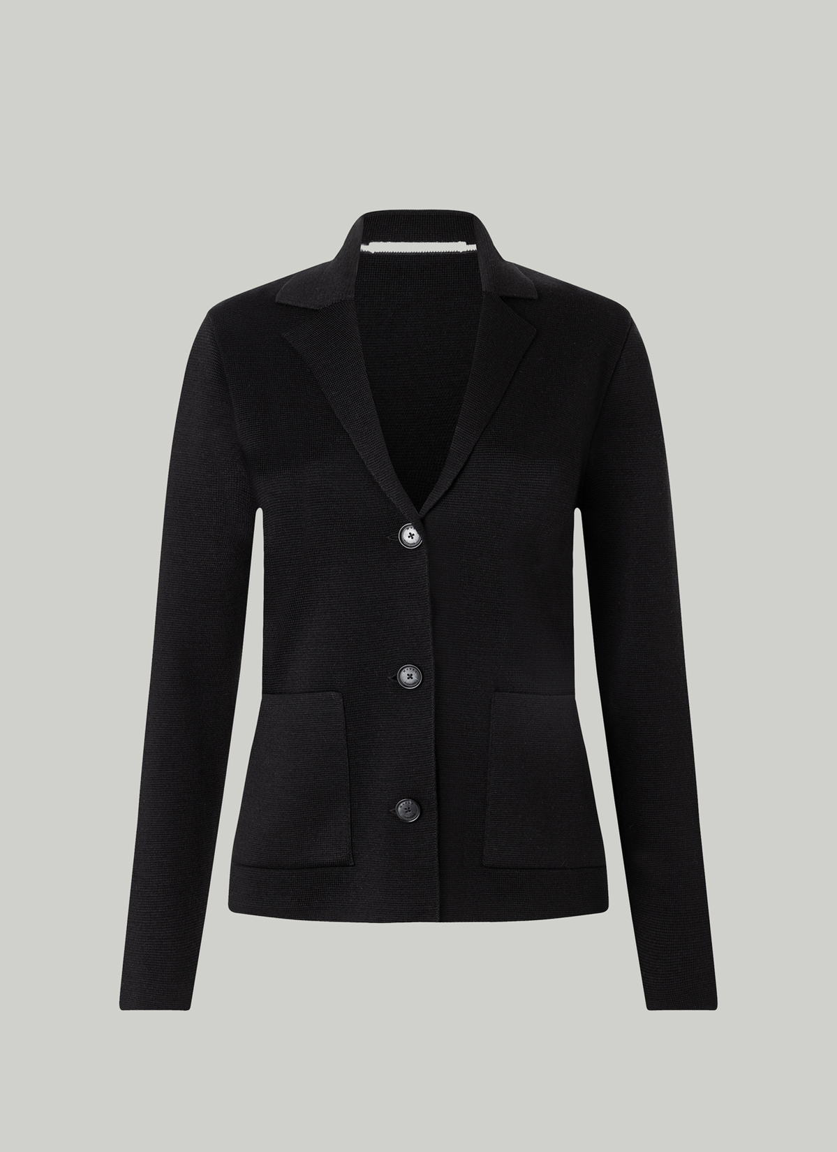 Strickjacke lang, Black