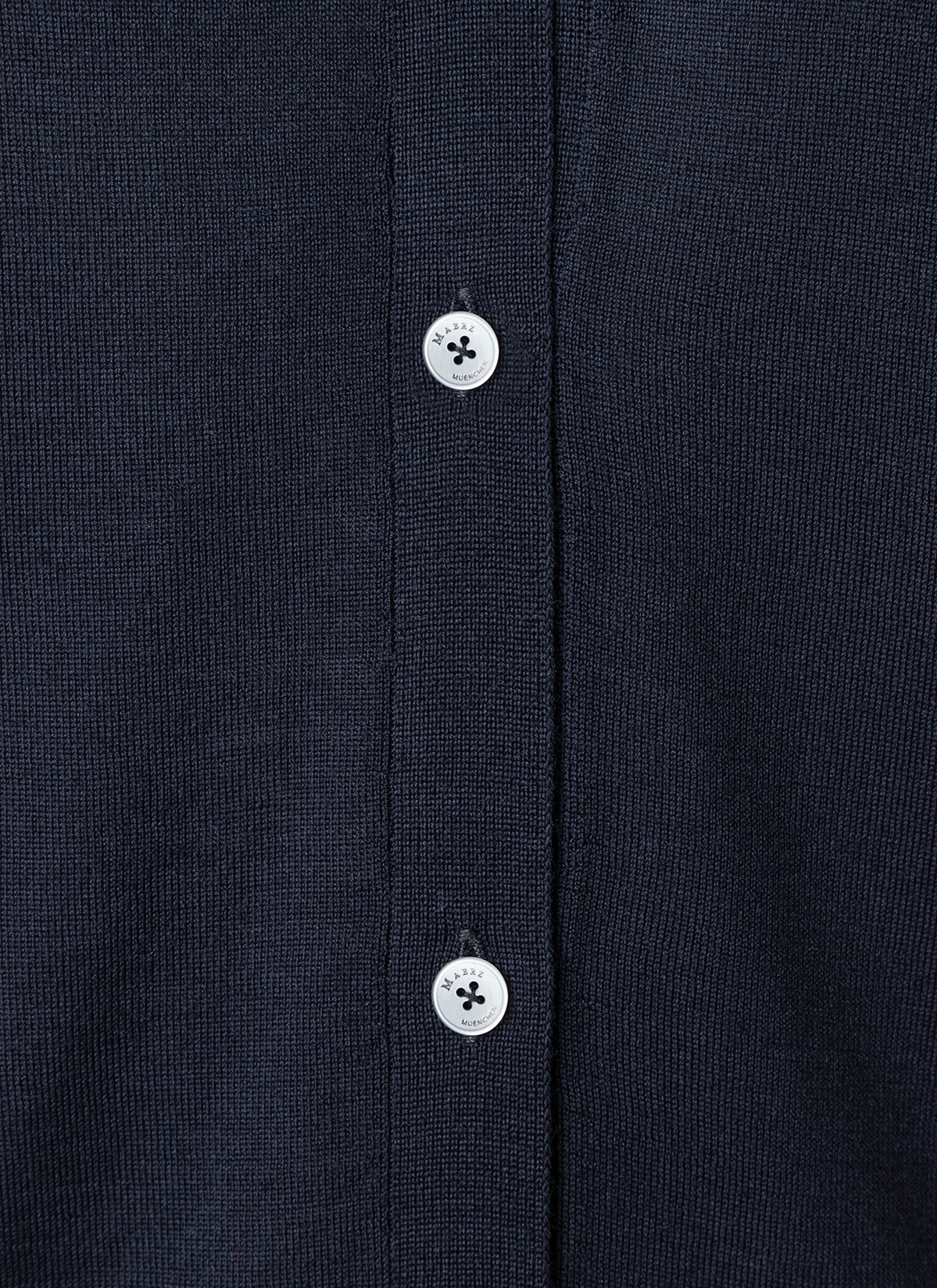 Strickjacke 1/1 Arm, Navy Detailansicht 1