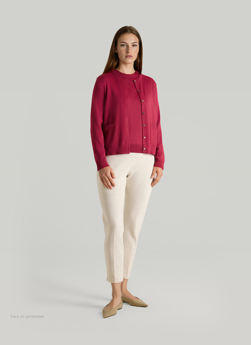 Strickjacke Knopf 1/1 Arm width=